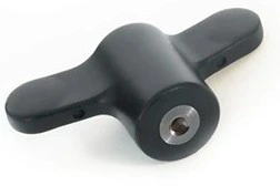 Pokrętło śruba motylek uchwyt 70 mm z otworem M10