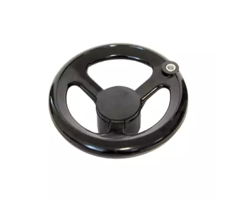 Koło ręczne bakelitowe 125mm otwór pod rękojeść M6