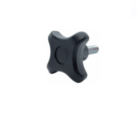 Pokrętło czteroramienne 30mm śruba M6x20