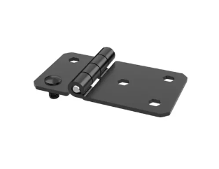 Zawias płaski 106x60mm stal lakier 5 otworów ŚRUBY