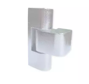 Zawias boczny 14x50x19mm 3 otwory chrom