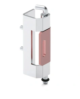 Zawias wewnętrzny 20x92mm zagięcie 23mm stal