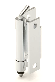 Zawias wewnętrzny 32,5x65mm zagięcie 20mm INOX