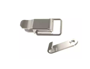 Zatrzask kolankowy 23,5x22mm długi uchwyt INOX
