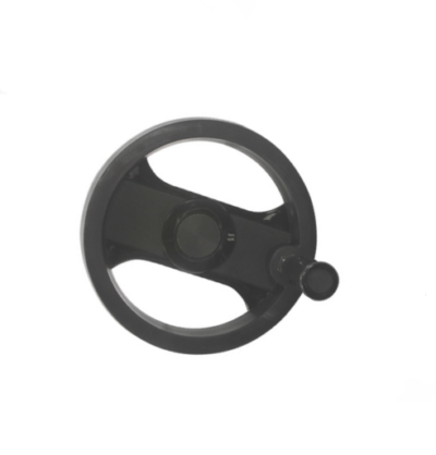 Koło ręczne poliamidowe 125mm z rękojeścią