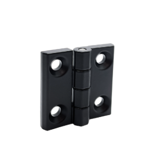 Zawias płaski 50x50mm lakier 4 otwory skrzydełkowy