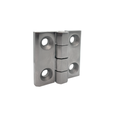 Zawias płaski 40x40mm stal 4 otwory INOX