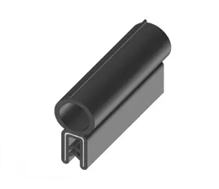Uszczelka EPDM 1-3,5mm '124' górna METR BIEŻĄCY
