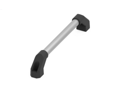 Uchwyt przemysłowy pałąkowy aluminium 200mm okrąg