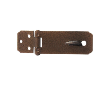 Wrzeciądz miedziowany 99x30mm klamra na kłódkę