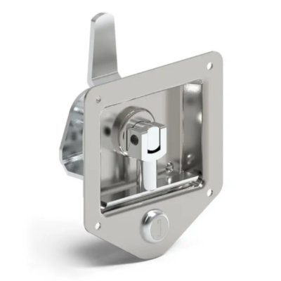 Zamek zatrzaskowy kontenerowy 121x125mm stal nierdzewna INOX