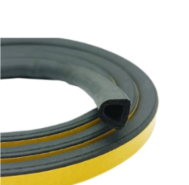 Uszczelka przylepna EPDM typ D 9x8mm METR BIEŻĄCY