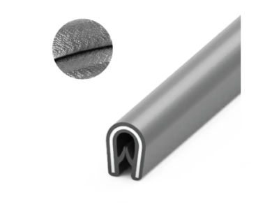 Osłona krawędzi PVC 1-2mm '504' szara METR BIEŻĄCY