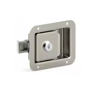Zamek zatrzaskowy kontenerowy 121x92mm stal nierdzewna INOX