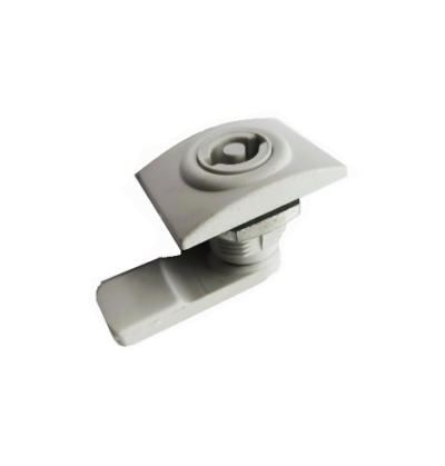 Zamek przemysłowy dwuskrzydłowy 5 mm gwint 20mm poliamid