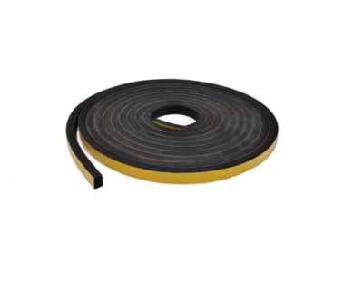 Uszczelka samoprzylepna EPDM miękka 10x10mm rolka 10m