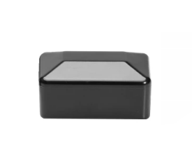 Nasadka zewnętrzna na słupki ogrodzeniowe 60x40mm CZARNA 20szt.