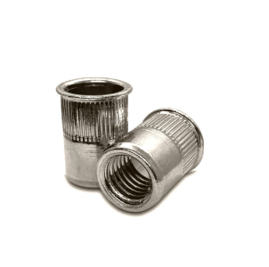 Nitonakrętka nierdzewna walcowa M10 50 sztuk INOX